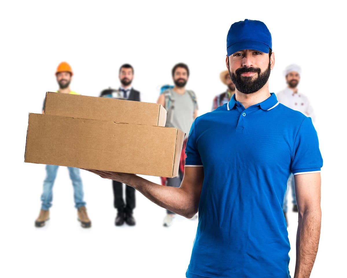 Umzugswagen von Team Besenrein